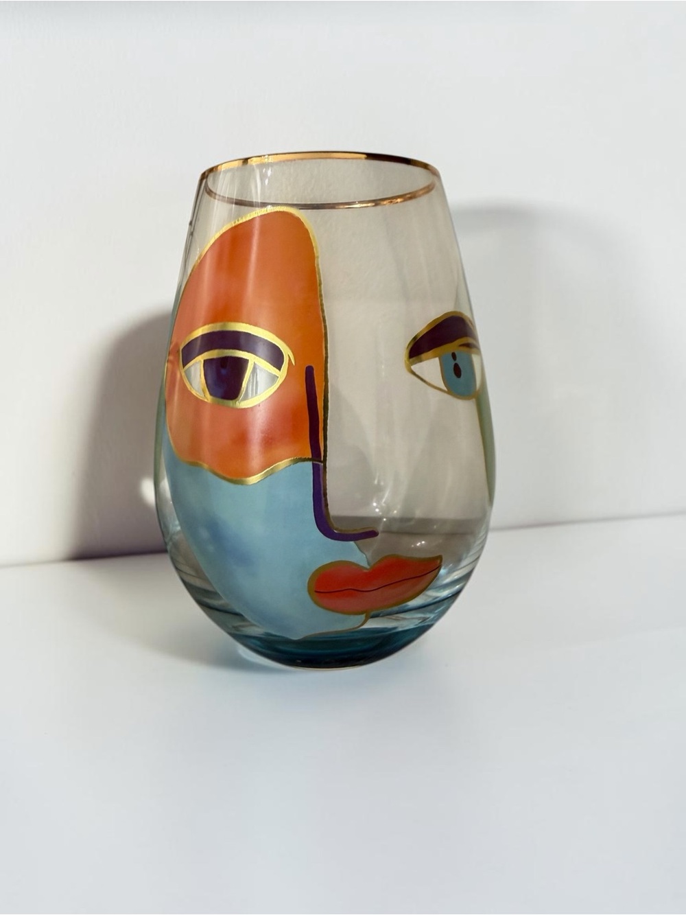 Cornet Barcelona Artistic Gaze Stemless Wine Glasses – Set of 4 - Picture 13 of 16